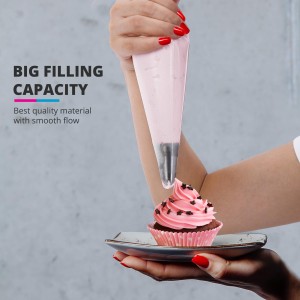 Disposable Piping Bags 12 Inch - 100 Anti Burst Pastry Bags - Icing Piping Bags for Frosting - Ideal for Cakes and Cookies Decoration
