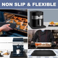 Large Silicone Trivet 16x12 Inch, Trivets for Hot Pots and Pans, Heat Resistant Pot Holders Hot Pads for Kitchen Quartz Countertops, Hot Dishes, 2 Pack