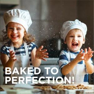 3-Piece Nonstick Kitchen Oven Baking Pans - Premium & Stylish Non-Stick Steel, Commercial Grade Restaurant Quality Metal Bakeware with Red Silicone Handles - Easy to Clean