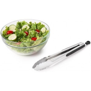 OXO Good Grips 9 Inch Stainless Steel Locking Tongs