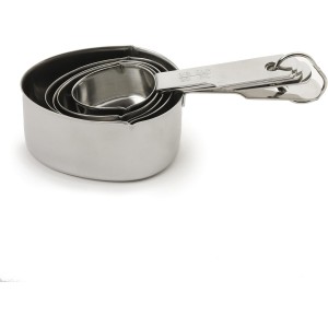 Norpro Set Stainless Steel 5 Piece Measuring Cup, One Size, (3057)
