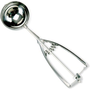 Norpro stainless steel scoop, 56MM (4 Tablespoons), As Shown