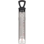 Taylor Stainless Steel Candy and Deep Fry Thermometer, 12-Inch Analog Paddle with Pan Clip, Ideal for Frying, Sugar, Brewing, Syrup, and More