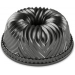 Nordic Ware Bavaria Bundt Pan, 10-Cup, Graphite