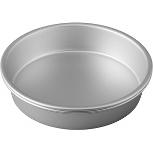 Wilton Aluminum Round Cake Pan Set, Durable Anodized, Bakeware for Tiered & Layered Cakes, Even Heating, Rust-Resistant, Professional Cake Baking Pans, 9 x 2 in, Pack of 2