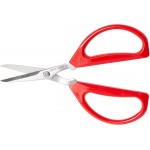 Joyce Chen Original Unlimited Kitchen Scissors All Purpose Kitchen Shears With Comfortable Handles, Red