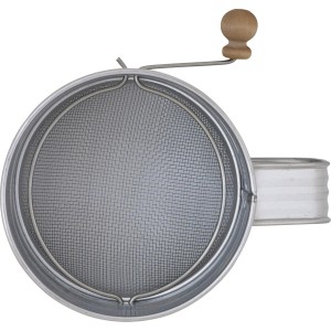 GoodCook Everyday Hand Crank Sifter with Wood Knob, 3 Cup Capacity