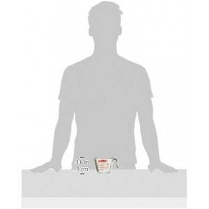 Pyrex Prepware 1 Cup Measuring Cup, Clear w/ Red Measurements (6001074)