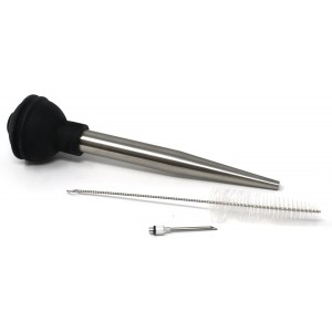 Norpro Deluxe Stainless Steel Baster wit...