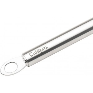 Cuisipro 10-Inch Silicone Flat Whisk, Red