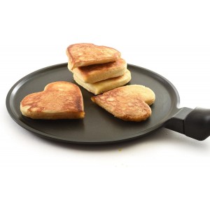 Norpro Nonstick Heart Pancake/Egg Rings, Set of 2