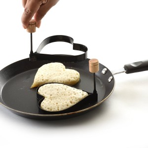 Norpro Nonstick Heart Pancake/Egg Rings, Set of 2