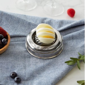 RSVP International Endurance Kitchen Tool Collection Egg & Vegetable Slicer, Durable & Easy to Clean, Dishwasher Safe, 3.94x3.94x1.3