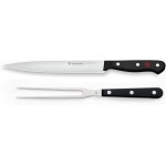 WÜSTHOF Gourmet 2-Piece Carving Knife Set,Black
