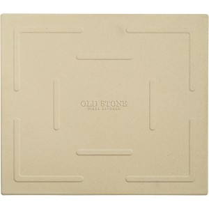 Old Stone Pizza Kitchen Rectangular Pizza Stone for Oven and Grill, 14x16-Inch