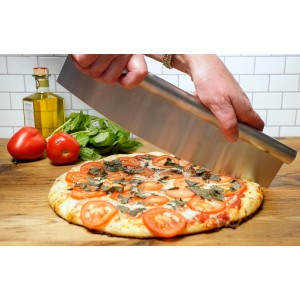 RSVP International Endurance® Rocker Style Stainless Steel Pizza Cutter, 14