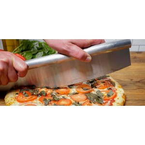 RSVP International Endurance® Rocker Style Stainless Steel Pizza Cutter, 14