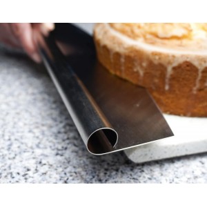 RSVP International Endurance® Rocker Style Stainless Steel Pizza Cutter, 14