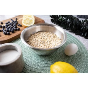 Fox Run Stainless Steel Small Mixing Bowl, 7.25 x 7.25 x 3.75 inches, Metallic