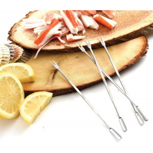 Norpro Stainless Steel Seafood Forks 6.75