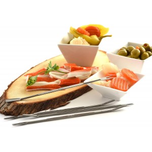 Norpro Stainless Steel Seafood Forks 6.75