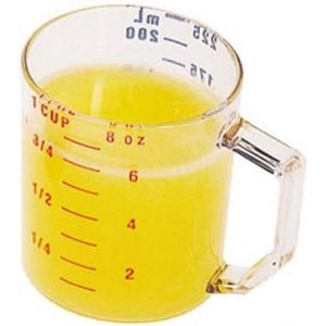Cambro Measure Cup 1 Cup Clear (25MCCW135)