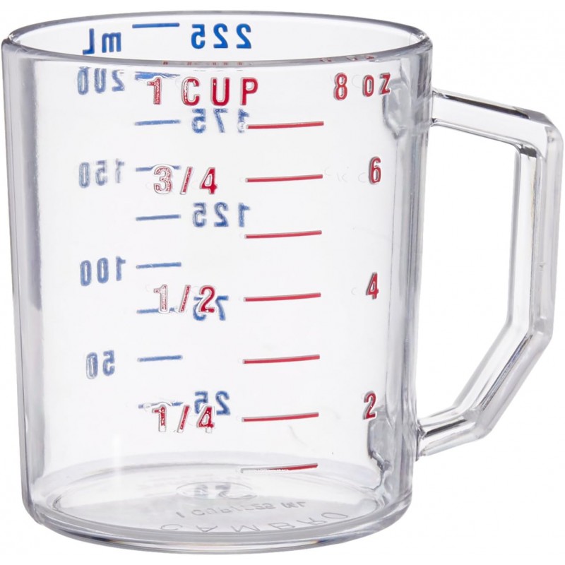 Cambro Measure Cup 1 Cup Clear (25MCCW135)