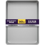 Wilton 11 x 15 Inch Aluminum Baking Sheet Pan, 2-Inch Deep Cake Pan, Even Heating, Rust-Resistant, Professional Quality, Packaging May Vary