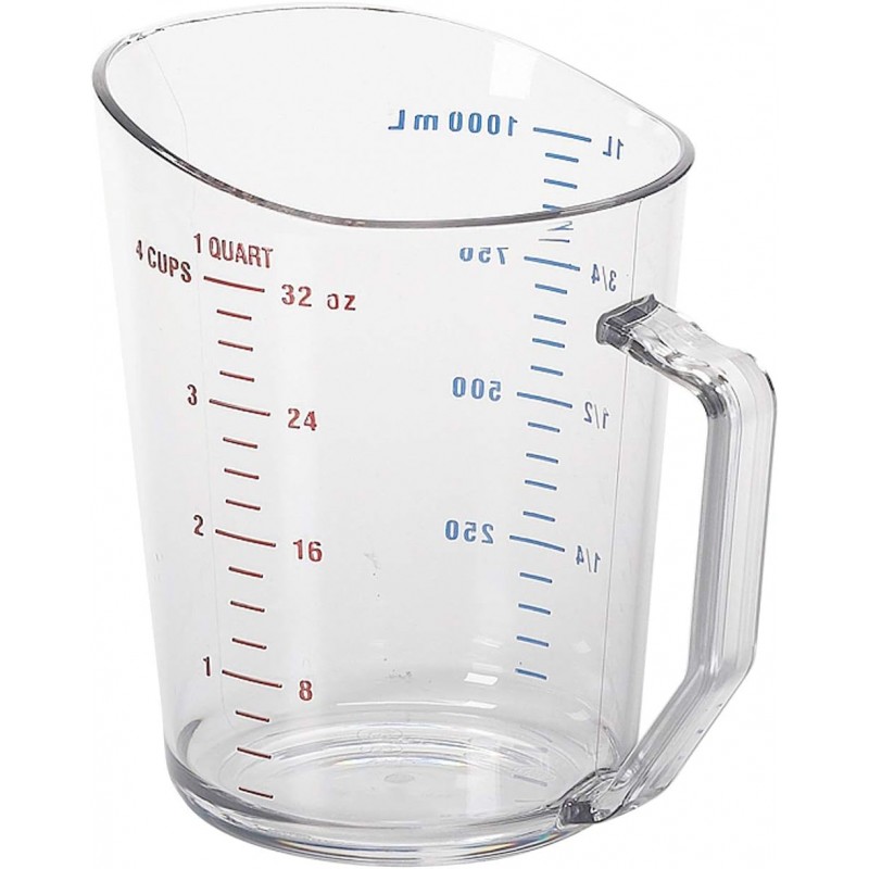 Cambro Measure Cup 1 Quart Clear (100MCCW135)