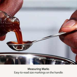 All-Clad 59918 Stainless Steel Measuring Spoon Set