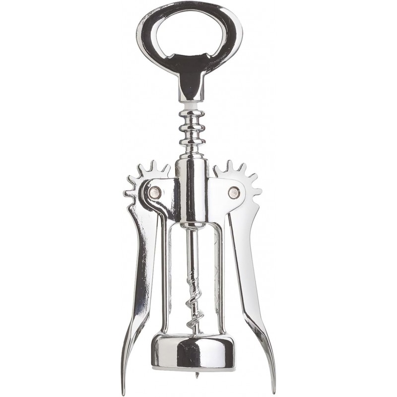 KitchenCraft Double Handled Chrome Wing Corkscrew