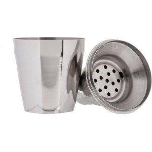 TableCraft 3-Piece Stainless Steel Cocktail Shaker, 8-Ounce