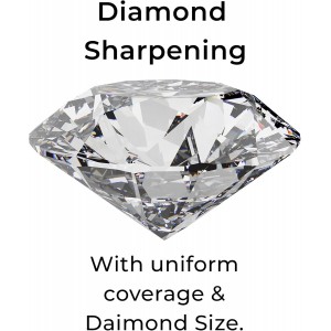 DMT (Diamond Machining Technology) D3C 3-inch Dia-Sharp Knife Sharpener, Coarse Grit, Credit Card Sized, One Size, (D3C)