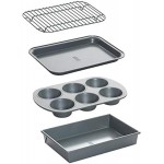 Chicago Metallic Professional 4-Piece Non-Stick Toaster Oven Set