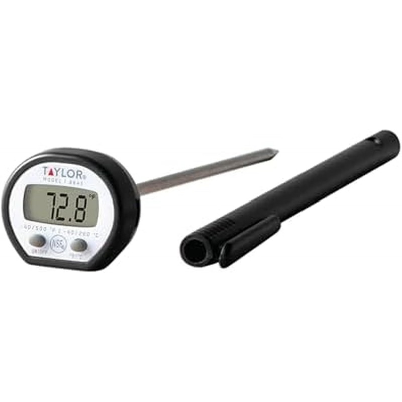 Taylor Digital Instant Read Meat Food Grill BBQ Kitchen Cooking Thermometer With Pocket
