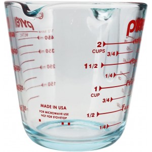 Pyrex 6001075 2 Cup Glass Measuring Cup ...
