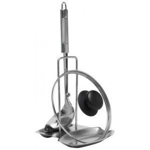 Prepworks by Progressive Lid and Spoon Rest - Stainless Steel