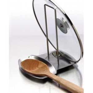 Prepworks by Progressive Lid and Spoon Rest - Stainless Steel