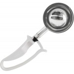 Zeroll - 2006 Zeroll Universal Standard Length EZ Disher Food Portion Control Scoop Designed for Right or Left Hand Use Dishwasher Safe NSF Approved, 3-Inch, White