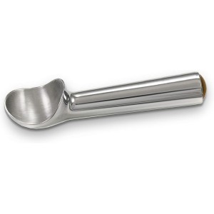 Zeroll, Size 20, in Silver 1020 Original Ice Cream Unique Liquid Filled Heat Conductive Handle Simple One Piece Aluminum Design Easy Release 40 Scoops per, 2-Ounce
