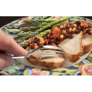 Knork Gloss Forks, Set of 4, Gloss Stainless Steel