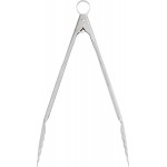 Cuisipro 12-Inch Stainless Steel Locking Tongs