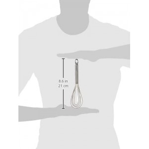 Cuisipro Silicone Flat Whisk 8