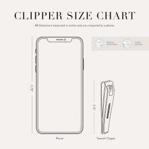 Tweezerman Stainless Steel Toenail Clipper