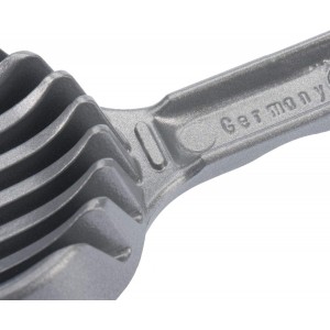 Westmark Mushroom & Egg Slicer – Heavy-Duty Aluminum Cutter with 7 Stainless Steel Blades for Even Slices, Multi-Purpose Food Slicer for Mushrooms, Eggs, Strawberries & Kiwi, Kitchen Essentials