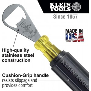 Klein Tools 98002BT Klein Bottle Opener, Made in USA