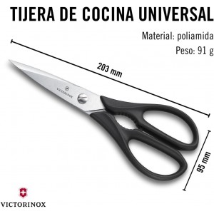 Victorinox Black Handled Kitchen Scissors