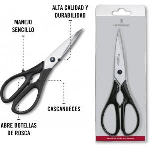 Victorinox Black Handled Kitchen Scissors