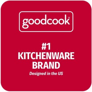 Good Cook Can Opener, Safe Cut Manual Can Opener, no Sharp Can Edges, Black