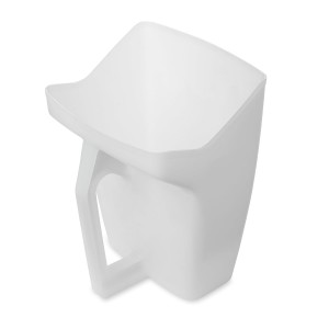 Rubbermaid Commercial Products Food Service Utility Scoop, 64-Ounce, White, for Ice/Bar and Ingredient Use in Restaurant/Kitchen